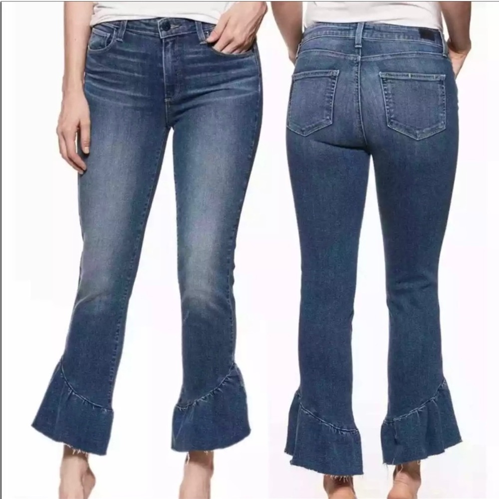 PAIGE Barkley  Stretch Flare Jeans Size 25